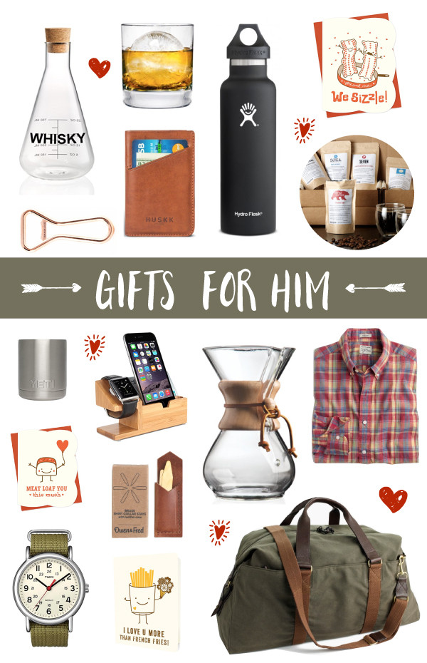Valentine Gift Ideas For Him Pinterest
 Valentine’s Day Gift Guide