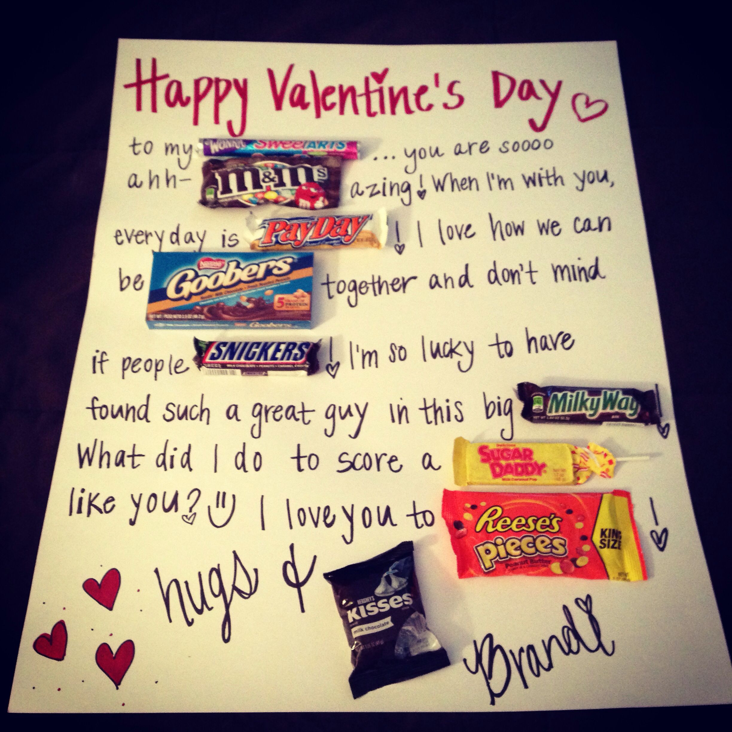 Valentine Gift Ideas For Him Pinterest
 Easy diy valentines t for him Gift Ideas