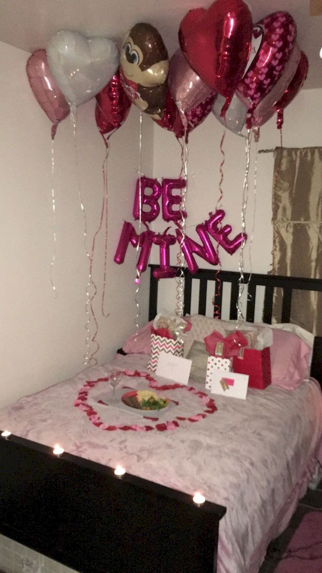 Valentine Gift Ideas For Him Pinterest
 40 Cute Romantic Valentines Bedroom Decor Ideas