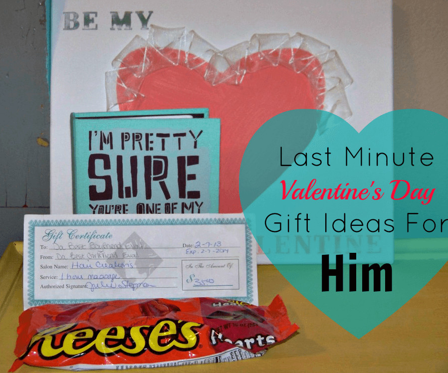 Valentine Gift Ideas For Him Pinterest
 Last Minute Valentine s Day Gift Ideas for Him