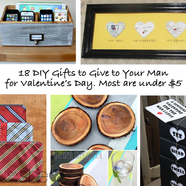 Valentine Gift Ideas For Husbands
 DIY Valentine s Gifts for Husband