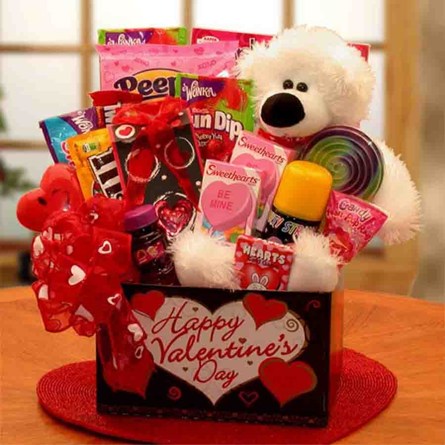 Valentine Gift Ideas For Kid
 Huggable Bear Kids Valentine Gift Box