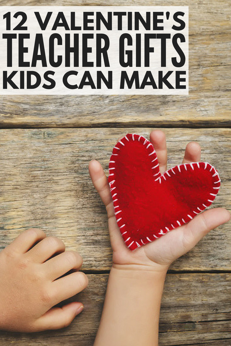 Valentine Gift Ideas For School
 9 adorable DIY Valentine s Day teacher ts kids can make