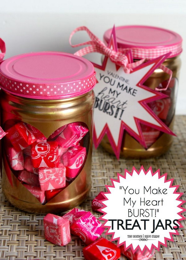 Valentine Gift Ideas To Make For Him
 55 DIY Mason Jar Gift Ideas for Valentine s Day 2018