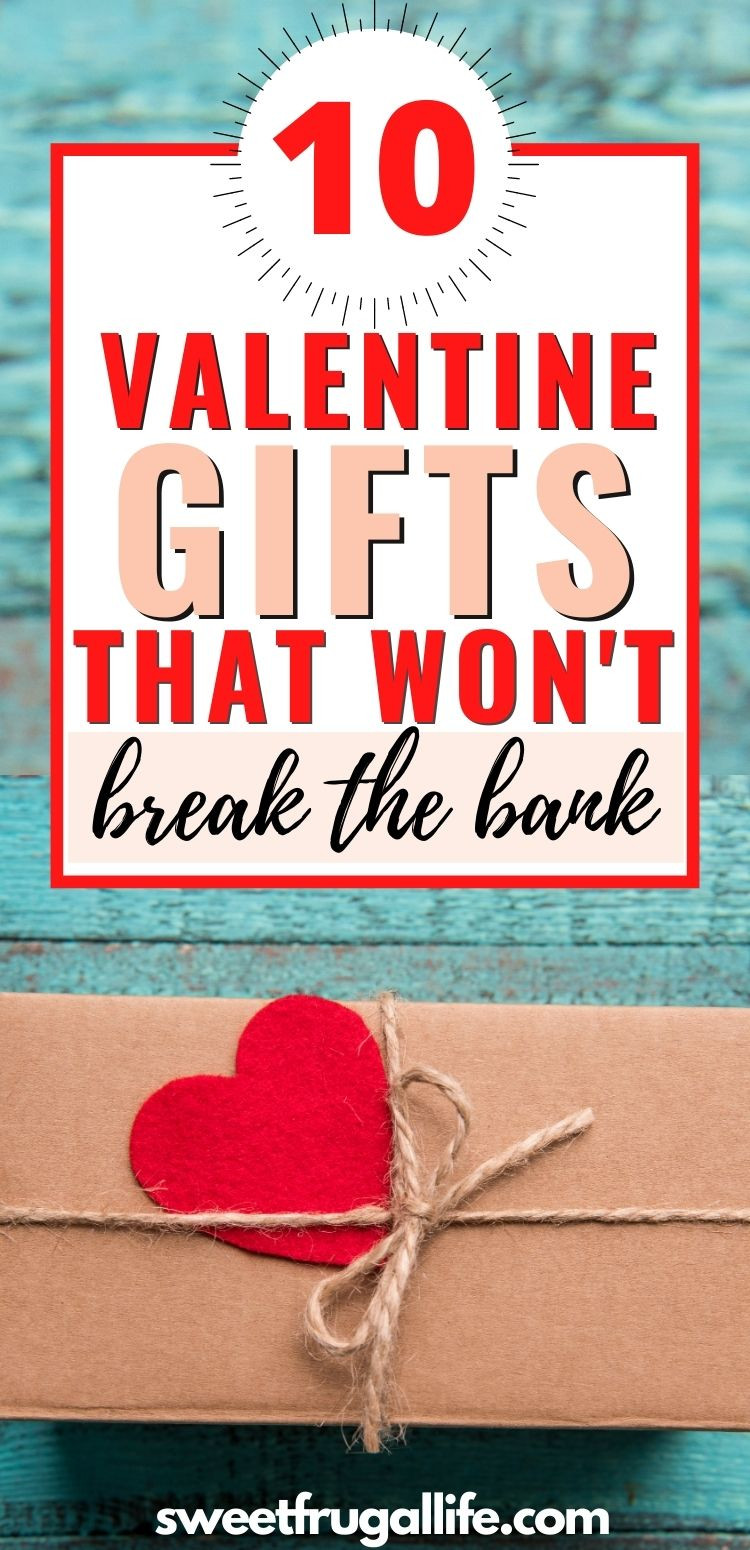 Valentine Gift Ideas Under $10
 Valentine Gift Ideas For Her Under $10 Sweet Frugal Life