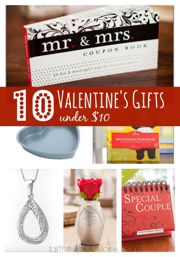 Valentine Gift Ideas Under $10
 10 Valentines Gifts Under $10 Faithful Provisions