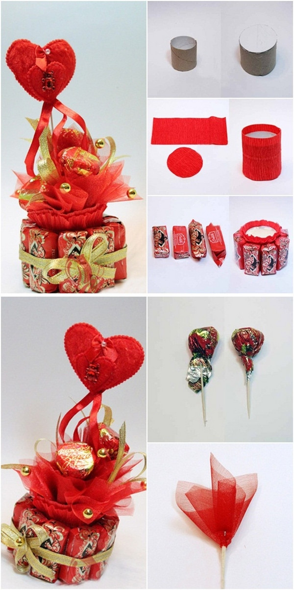Valentine'S Day Craft Gift Ideas
 DIY Valentine s Day t idea Make heart shaped