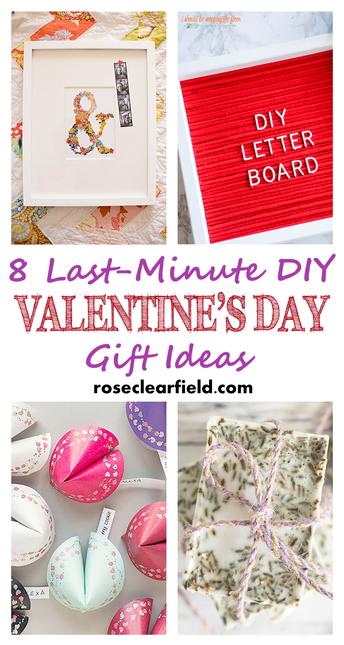 Valentine'S Day Gift Ideas
 Last Minute DIY Valentine s Day Gift Ideas • Rose Clearfield