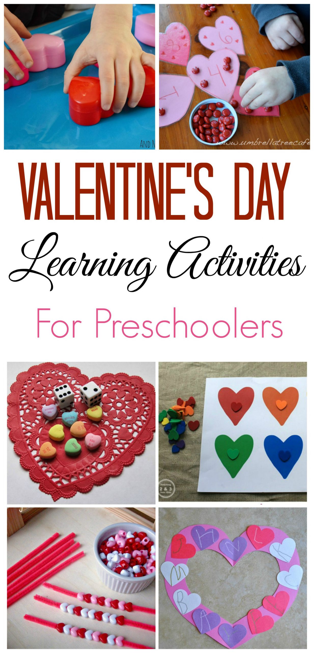 Valentines Day Activities
 Valentine s Day Learning Activities for Preschoolers