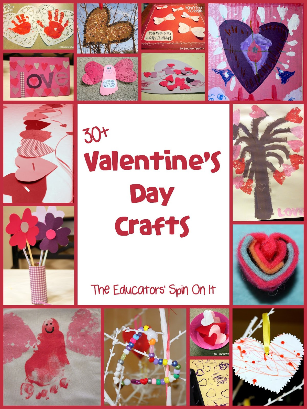 Valentines Day Activities
 30 Valentine s Day Crafts and Activities for Kids The