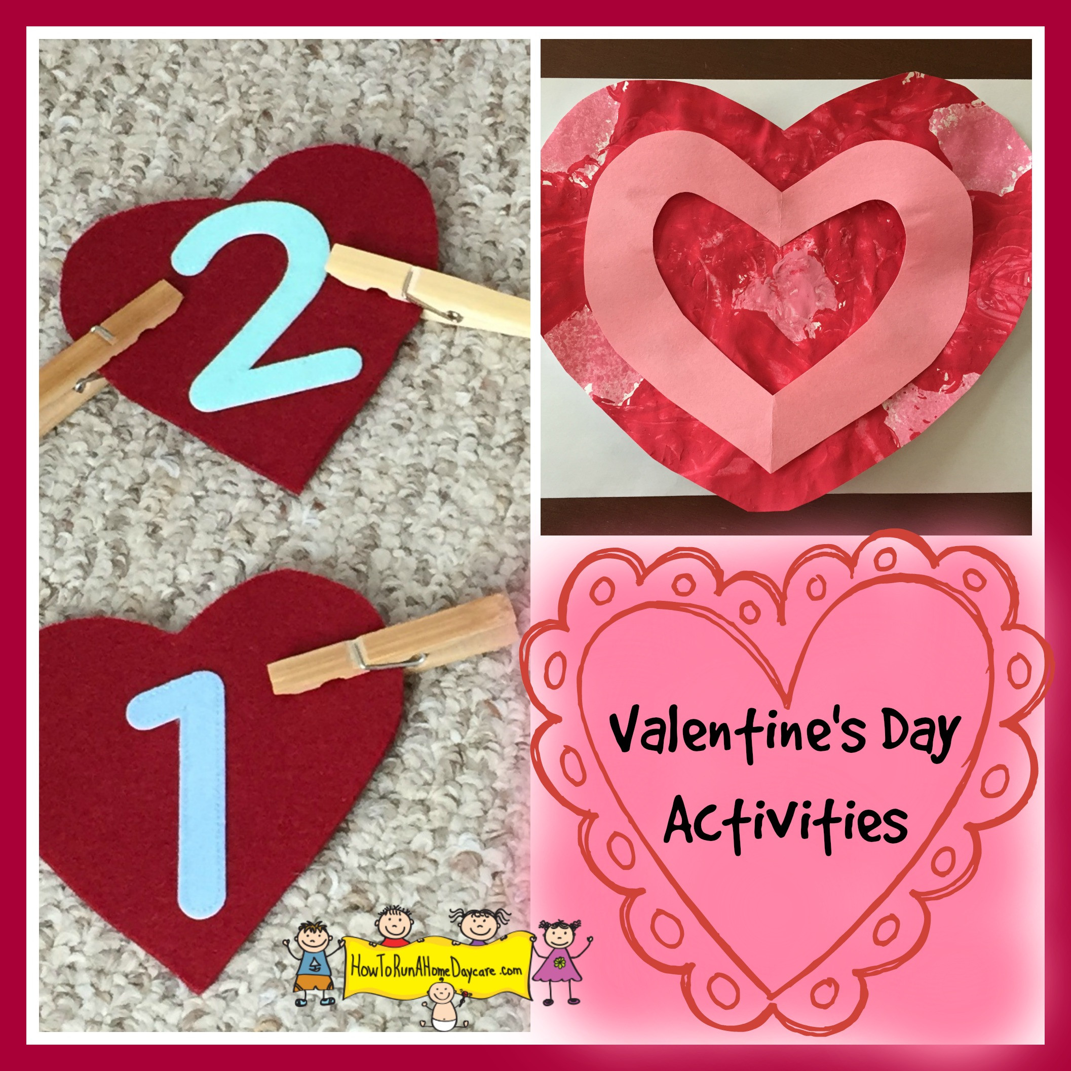 Valentines Day Activities
 Valentine s Day Activities How To Run A Home Daycare