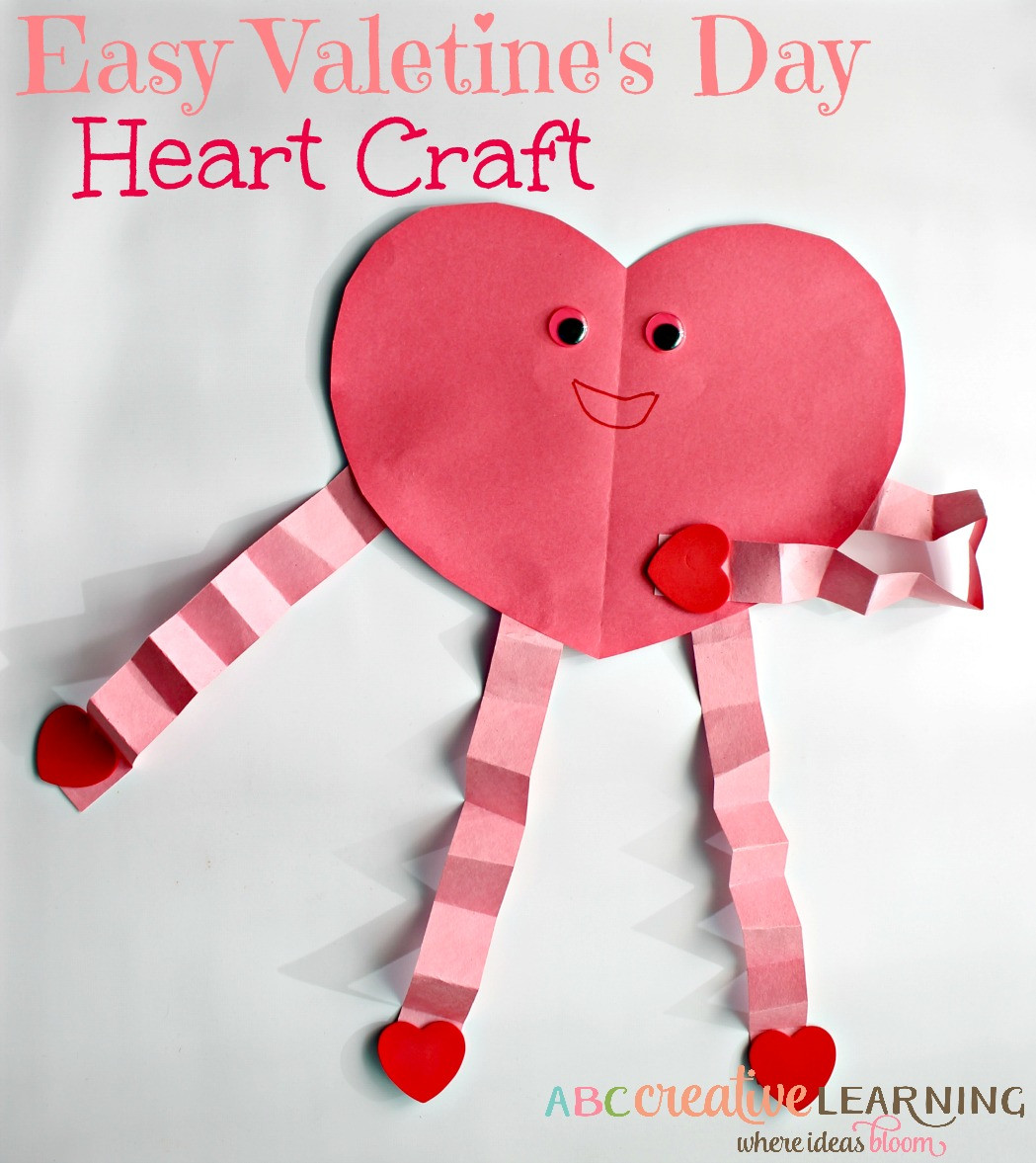 Valentines Day Activities
 Easy and Cute Valentine s Day Heart Craft For Kids