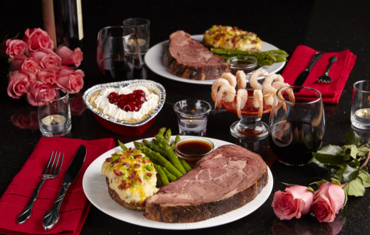 Valentines Day Dinners
 Valentine’s Day Prime Rib Dinner by Festival Foods