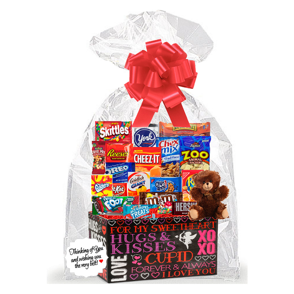 Valentines Day Gift Package
 Valentines Day Thinking You Cookies Candy & More Care
